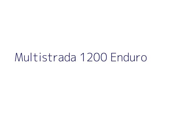 Multistrada 1200 Enduro